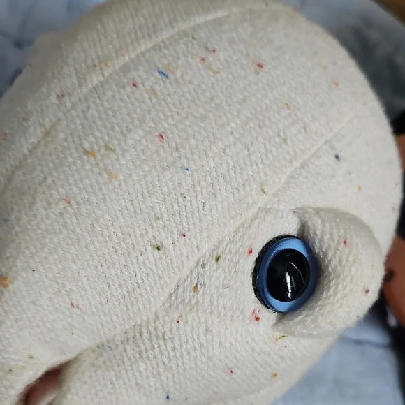 Bigstuffed France Mini Plush Octopus Toy - White - Picture 7 of 7